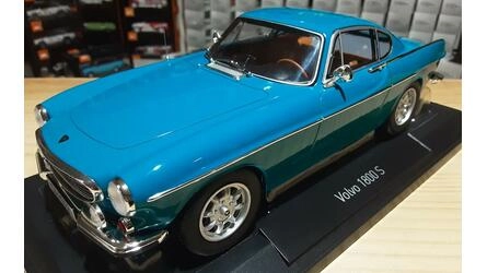 NOREV 1/18 - VOLVO 1800 S - 1969 - MEDIUM BLUE