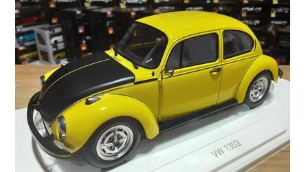 NOREV 1/18 - VW 1303 - 1973 - YELLOW-BLACK RACER