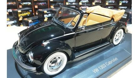 NOREV 1/18 - VW 1303 CABRIO - 1972 - BLACK