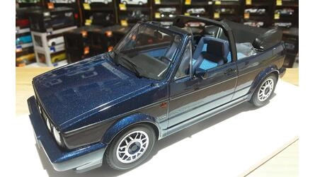 NOREV 1/18 - VW GOLF CABRIOLET QUARTETT - 1992 - INCA BLUE M