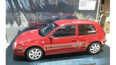 NOREV 1/18 - VW GOLF IV  - 2002 - RED