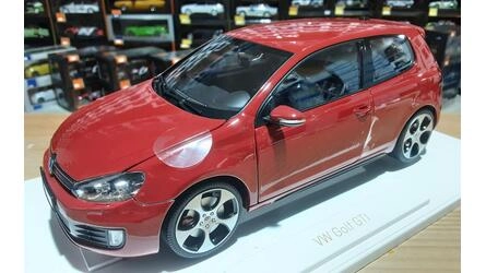 NOREV 1/18 - VW GOLF VI GTI - 2009 - TORNADO RED