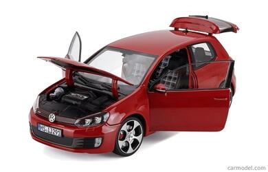 NOREV 1/18 - VW GOLF VI GTI - 2009 - TORNADO RED