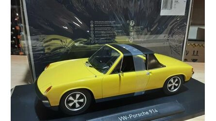 NOREV 1/18 - VW PORSCHE 914-6 - 1973 - YELLOW