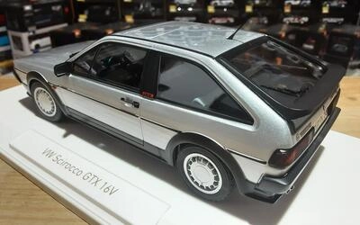 NOREV 1/18 - VW SCIROCCO GTX 16V - 1988 - FLASH SILVER