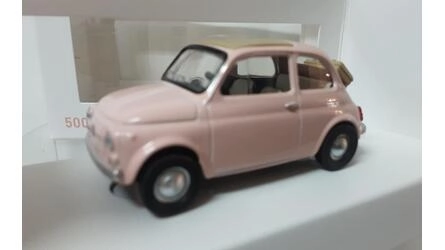NOREV 1/43 -  FIAT 500 F - 1965 - PASTEL PINK