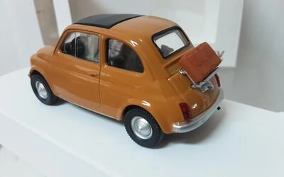 NOREV 1/43 -  FIAT 500 F - 1965 - YELLOW POSITANO