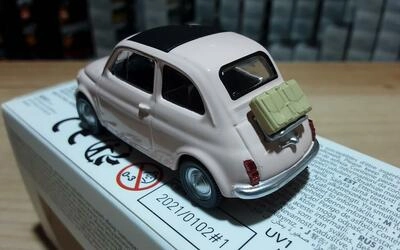 NOREV 1/43 -  FIAT 500F - 1965 - ROSE