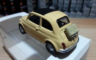 NOREV 1/43 -  FIAT 500F - 1965 - YELLOW