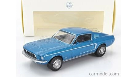 NOREV 1/43 -  FORD MUSTANG FASTBACK - 1968 - ACAPULCO BLUE