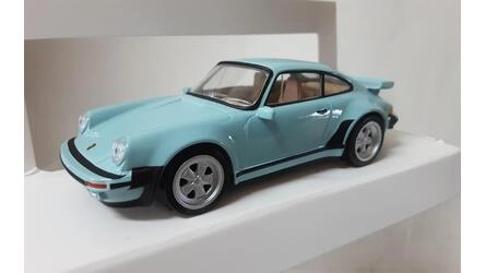 NOREV 1/43 -  PORSCHE 911 930 TURBO COUPE - LIGHT BLUE - 197