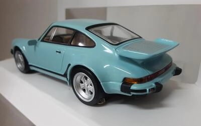 NOREV 1/43 -  PORSCHE 911 930 TURBO COUPE - LIGHT BLUE - 197