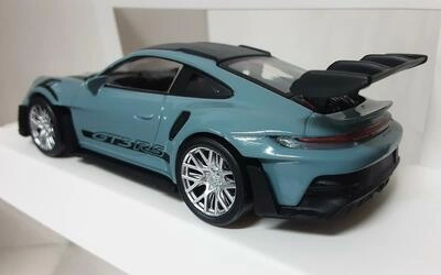 NOREV 1/43 - PORSCHE 911 992 GT3 RS COUPE - BLUE / BLACK - 2