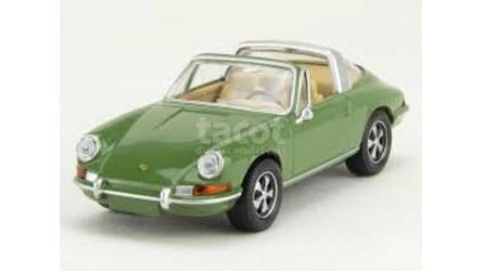 NOREV 1/43 -  PORSCHE 911 TARGA - OLIVE GREEN - 1969