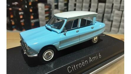 NOREV 1/43 - CITROEN AMI 6 - MONTE CARLO BLUE - 1966