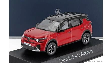 NOREV 1/43 - CITROEN C3 AIRCROSS - 2025 - ELIXIR RED AND BLA