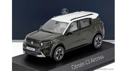 NOREV 1/43 - CITROEN C3 AIRCROSS - 2025 - MONTANA GREEN AND 