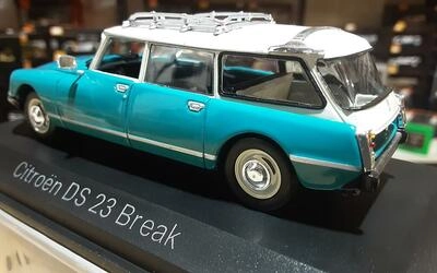 NOREV 1/43 - CITROEN DS 23 BREAK - 1974 - LAGUNA BLUE