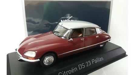 NOREV 1/43 - CITROEN DS 23 PALLAS - 1972 - GRENADE RED AND S