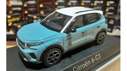 NOREV 1/43 - CITROEN  E-C3 - 2024 - MONTE CARLO BLUE / WHITE