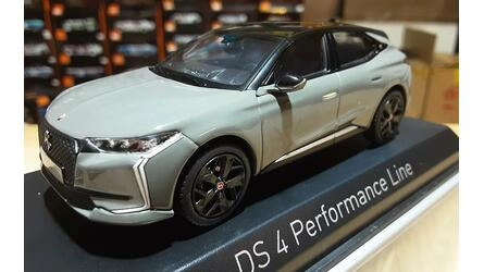 NOREV 1/43 - DS 4 - PERFORMANCE LINE - LACQUERED GREY - 2021