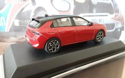 NOREV 1/43 - OPEL ASTRA - RED METALLIC - 2022