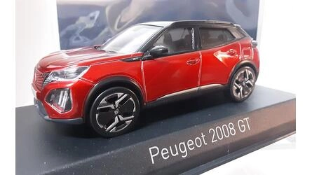 NOREV 1/43 - PEUGEOT 2008 GT - 2024 - ELIXIR RED
