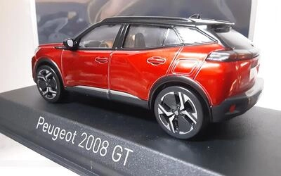 NOREV 1/43 - PEUGEOT 2008 GT - 2024 - ELIXIR RED