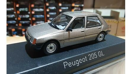 NOREV 1/43 - PEUGEOT 205 GL - 1988 - LIGHT BTOWN