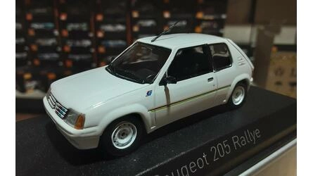 NOREV 1/43 - PEUGEOT 205 RALLYE - 1988 - MEIJE WHITE