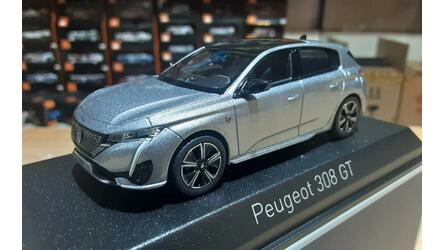 NOREV 1/43 - PEUGEOT 308 GT - 2021 - ARTENSE GREY