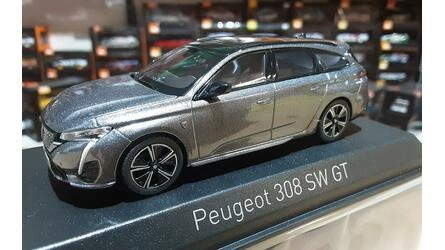 NOREV 1/43 - PEUGEOT 308 SW GT - 2021 - PLATINIUM GREY