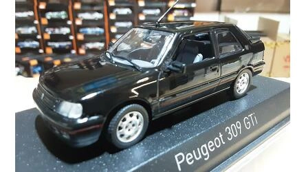 NOREV 1/43 - PEUGEOT 309 GTI - BLACK - 1987