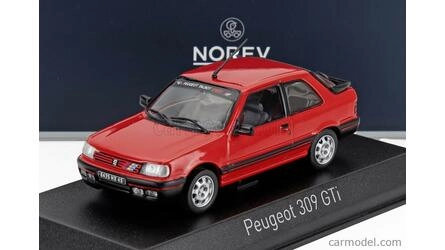 NOREV 1/43 - PEUGEOT 309 GTi PTS DECO - 1987 - VALLELUNGA RE