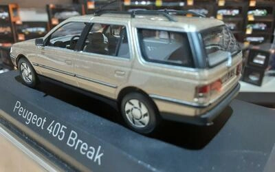 NOREV 1/43 - PEUGEOT 405 BREAK - 1991 - MAYFAIR BEIGE METALL