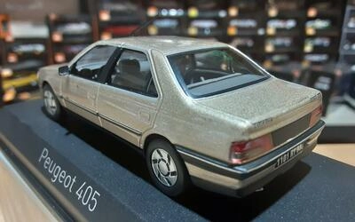 NOREV 1/43 - PEUGEOT 405 SRI - 1991 - MAYFAIR BEIGE METALLIC