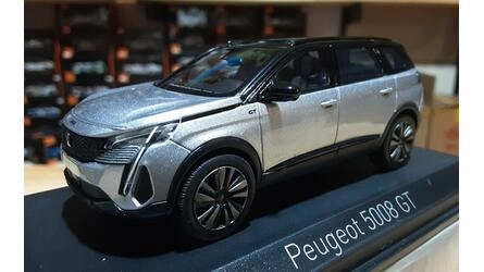 NOREV 1/43 - PEUGEOT 5008 GT BLACK PACK - 2021 - ARTENSE GRE