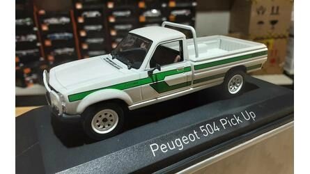 NOREV 1/43 - PEUGEOT 504 PICK UP 4X4 DANGEL - 1985 - WHITE