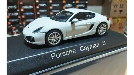 NOREV 1/43 - PORSCHE CAYMAN S - WHITE - 2013