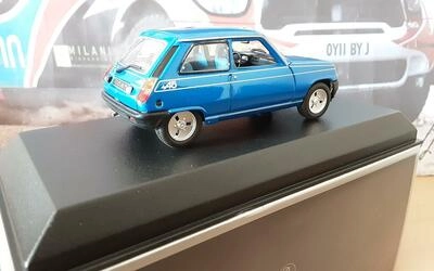 NOREV 1/43 - RENAULT 5 ALPINE - BLUE - 1977