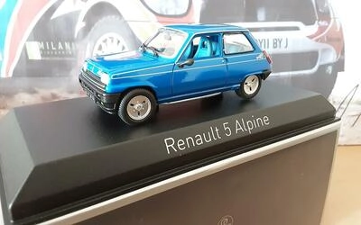NOREV 1/43 - RENAULT 5 ALPINE - BLUE - 1977