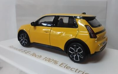 NOREV 1/43 - RENAULT 5 E-TECH 100% ELECTRICO - 2024 - POP YE