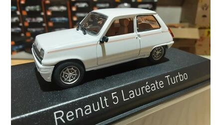 NOREV 1/43 - RENAULT 5 LAUREATE TURBO - WHITE - 1985