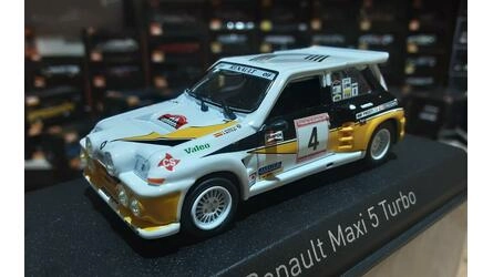 NOREV 1/43 - RENAULT 5 MAXI TURBO - Nº 4 - RALLY ASTURIAAS 1