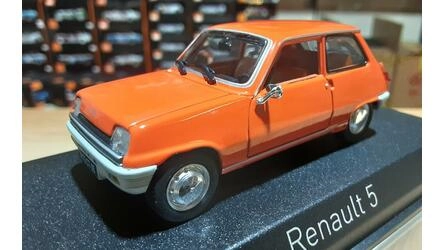NOREV 1/43 - RENAULT 5 TL - ORANGE - 1977