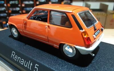 NOREV 1/43 - RENAULT 5 TL - ORANGE - 1977