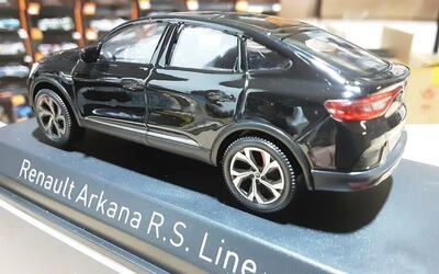 NOREV 1/43 - RENAULT ARKANA RS LINE - BLACK - 2021