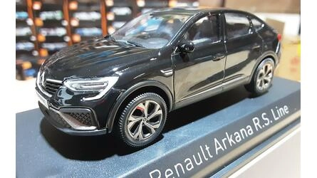 NOREV 1/43 - RENAULT ARKANA RS LINE - BLACK - 2021