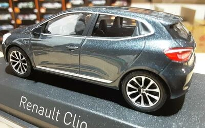  NOREV 1/43 - RENAULT CLIO  - TITANIUM GREY - 2019