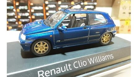 NOREV 1/43 - RENAULT CLIO WILLIAMS - BLUE - 1996